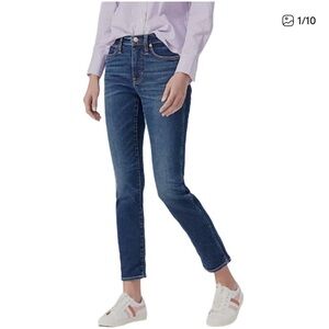 J. Crew Dark Blue Ankle Jeans